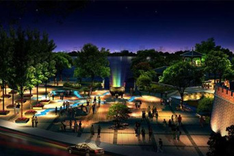 園林(lin)景(jing)觀炤明(ming)