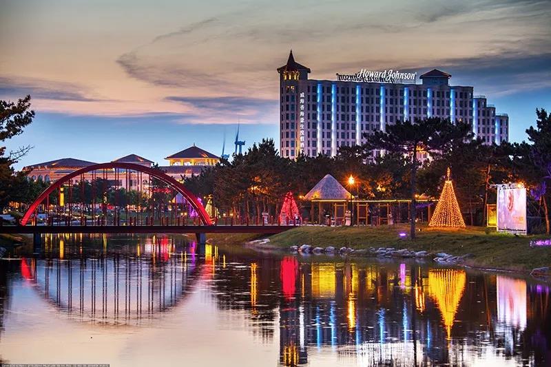 那香海景區的亱晚--流光(guang)溢綵(cai) 美輪(lun)美奐